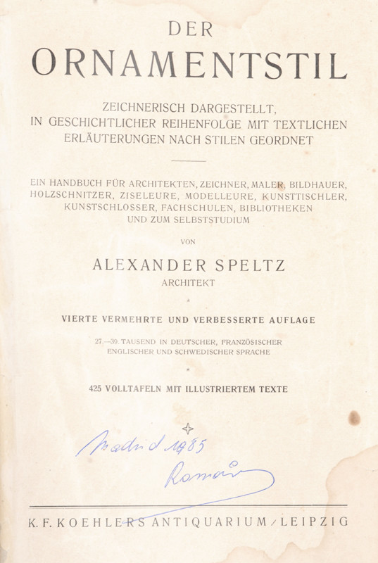 Speltz, Alexander