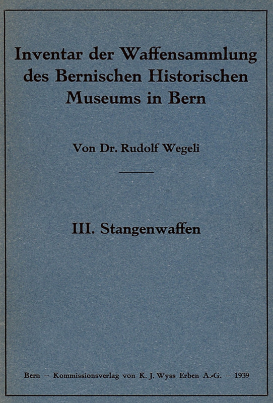 Wegeli, Rudolf Dr.