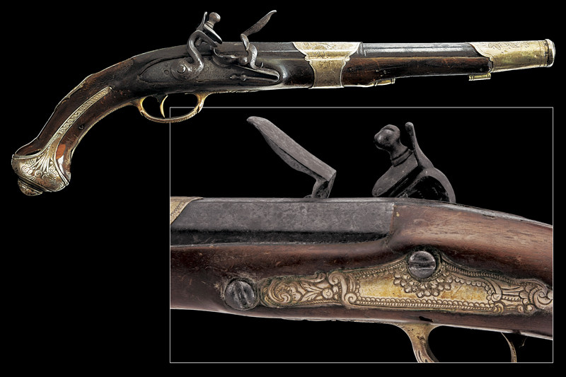 Pistola a pietra focaia
