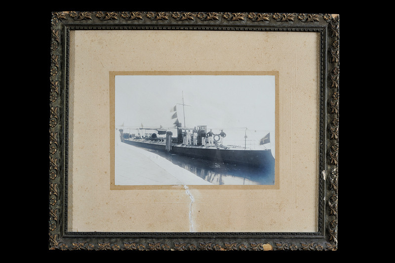 Foto di un torpediniere