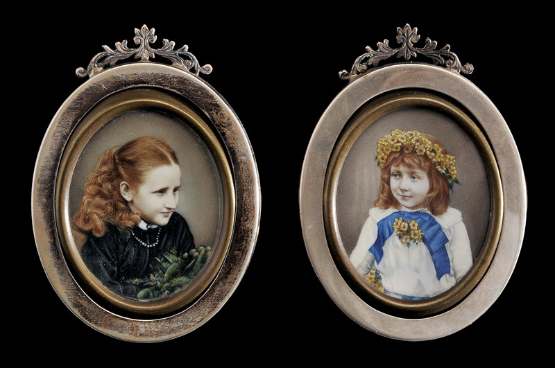 Paio di miniature