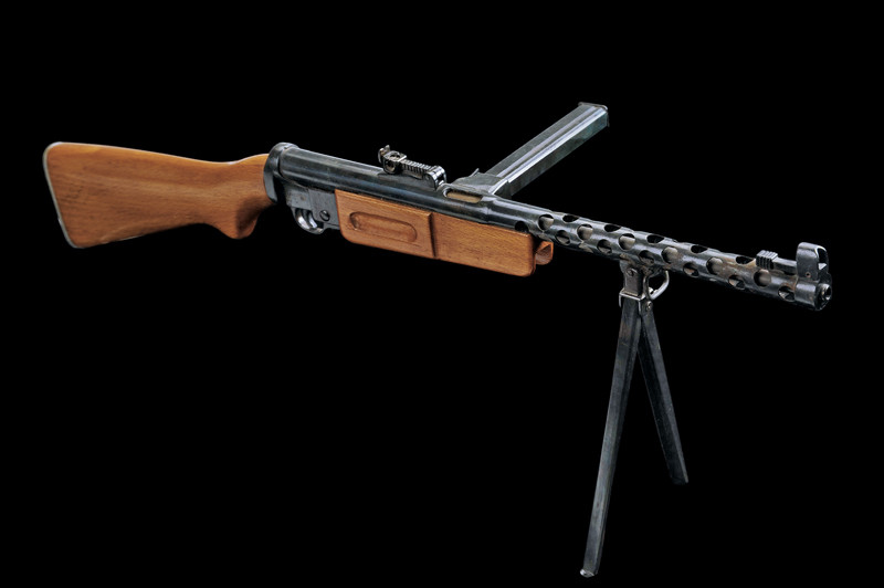 Modellino della pistola mitragliatrice ZK-383