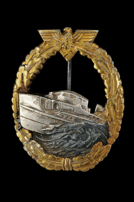Schnellboot-Kriegsabzeichen I modello