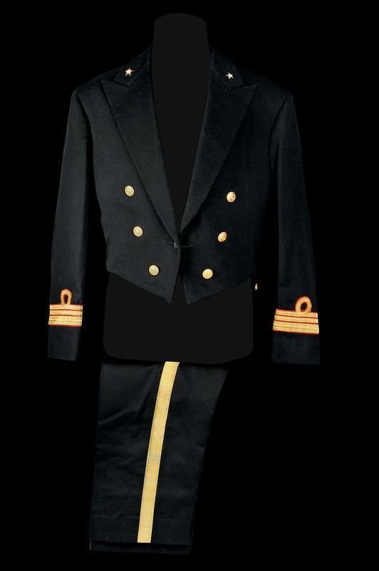 Marsina e pantaloni da Capitano di Fregata
