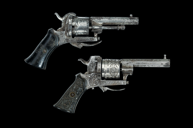 Lotto di due revolver