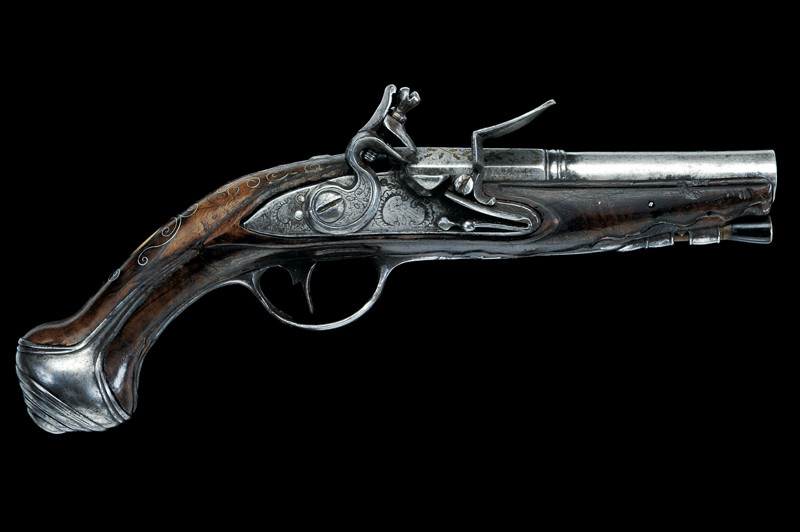 Pistola a pietra focaia