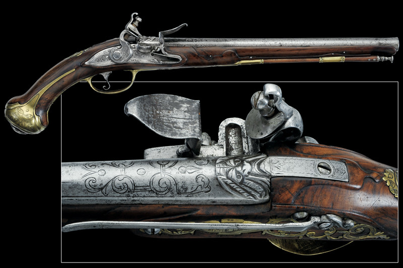 Pistola a pietra focaia