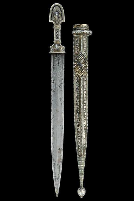 Bel kindjal in argento
