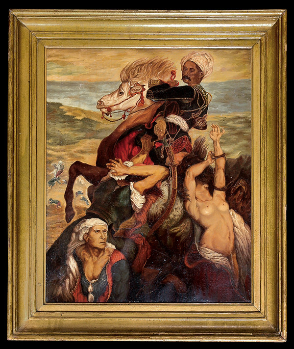 Olio su tela