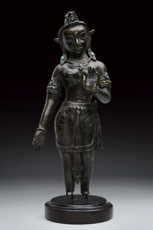 Figura in bronzo di Avaloiketsvara