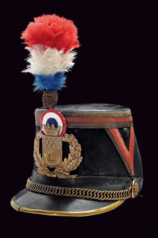Shako della Guardia Repubblicana di Parigi