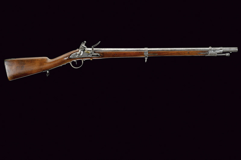 Raro moschetto a pietra focaia Mod. 1814