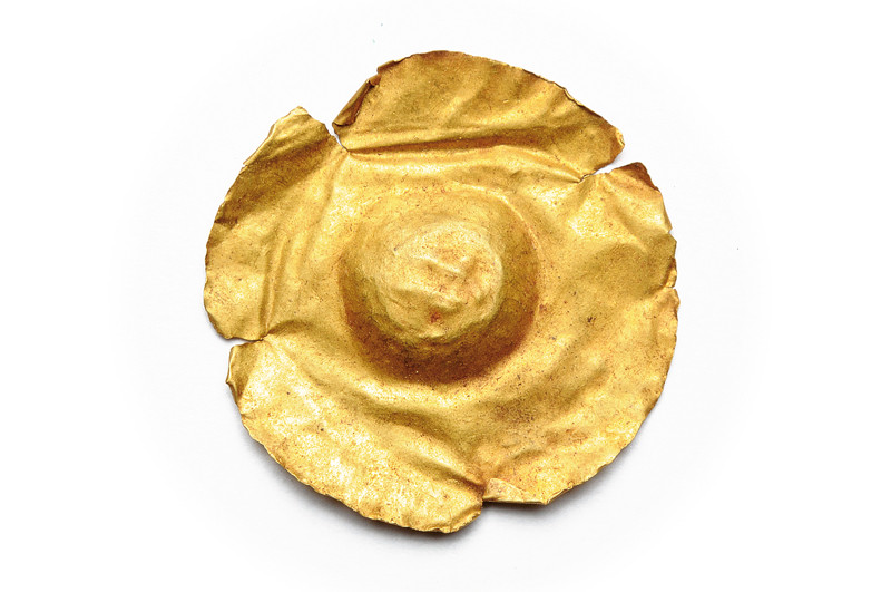 Copri-capezzolo in oro romano
