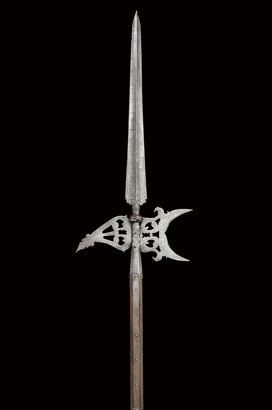 Alabarda incisa