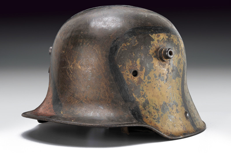 Elmetto mod. 1916 mimetico