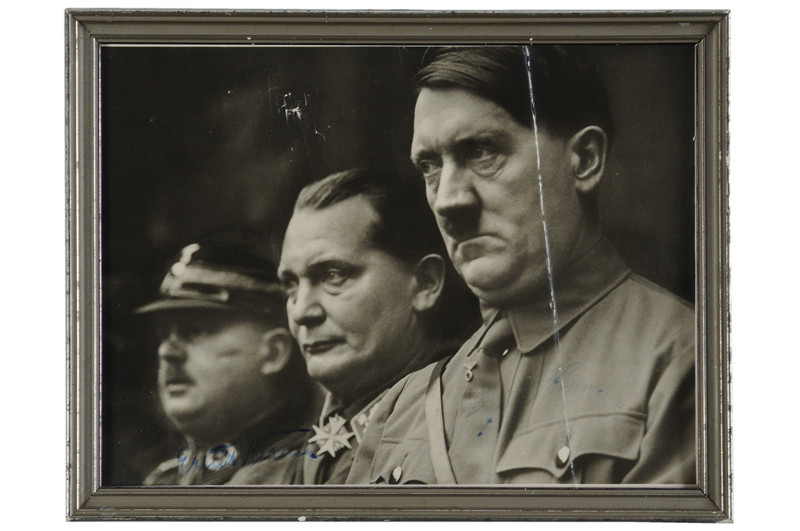 Fotografia di Hitler con Göring e Röhm