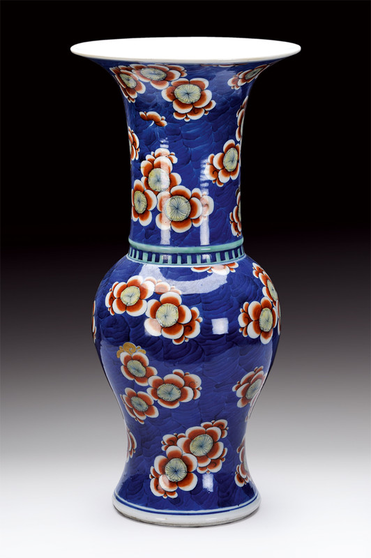 Vaso Yen-Yen in porcellana