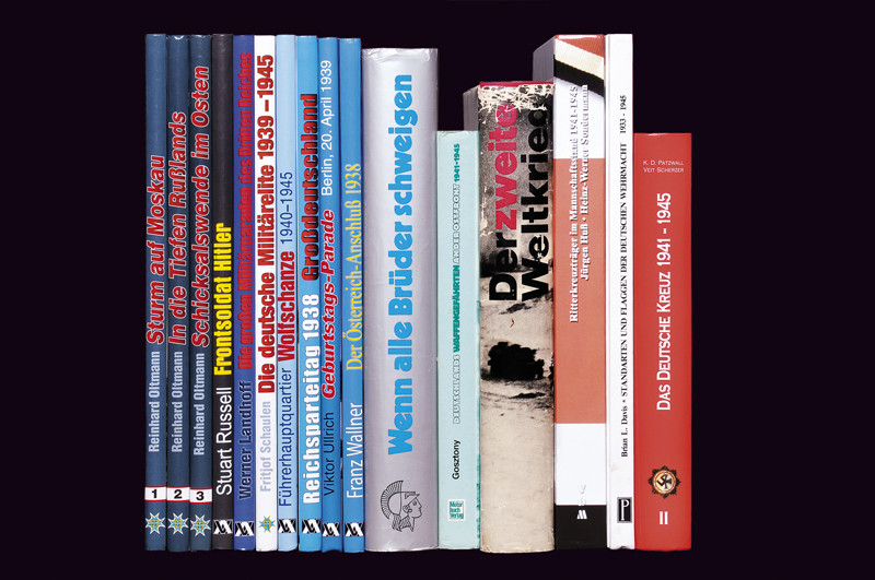 16 libri di storia militare, ordini e medaglie