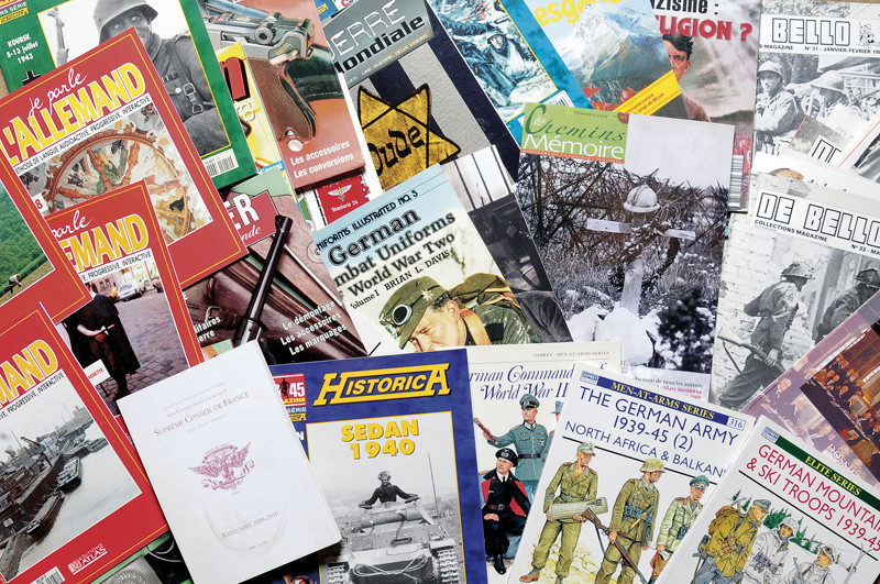 Lotto di riviste di militaria