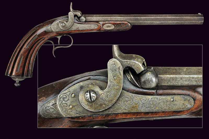 Pistola da tiro a luminello