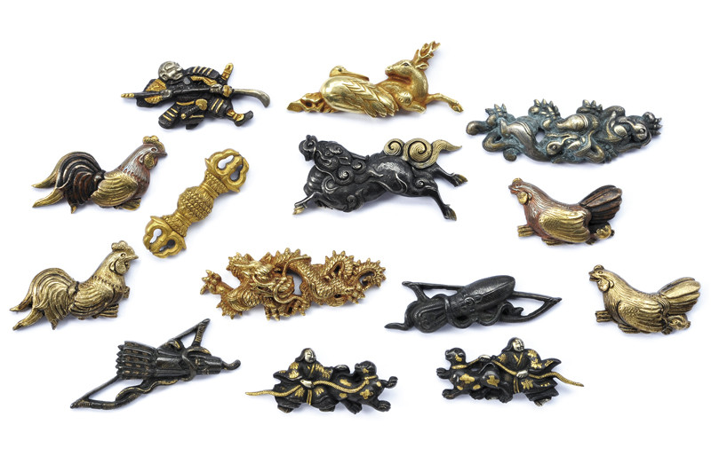 Piccola collezione di menuki