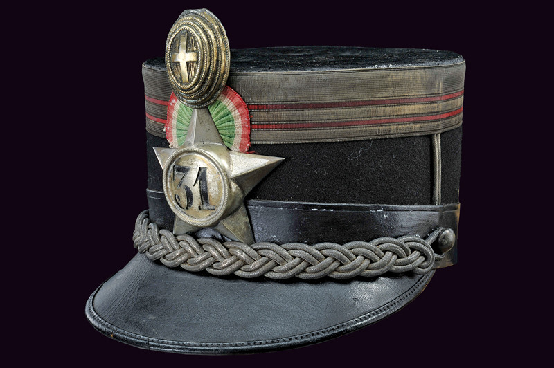 Kepi da tenente colonello di fanteria