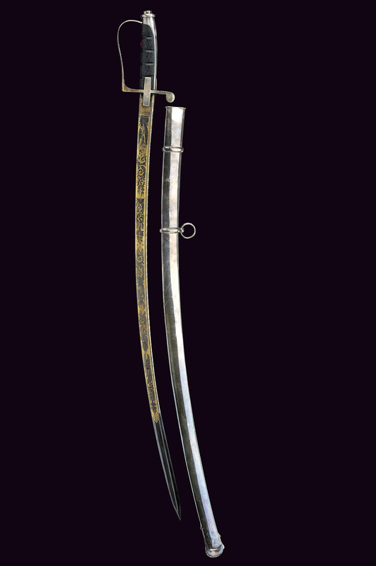 Sciabola da ufficiale tipo 1855 di lusso
