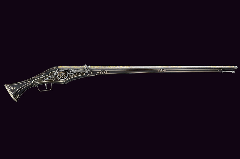 Pistola a ruota composita
