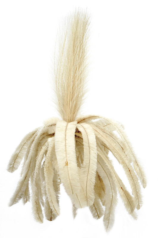 Piumaggio di aigrette e penne di airone per da elmo da generale