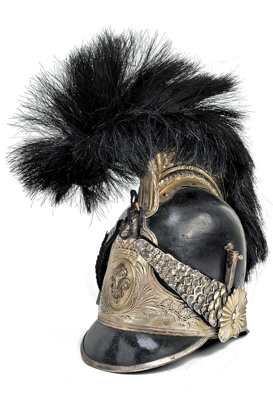 Elmo da ufficiale della Guardia Nazionale a Cavallo