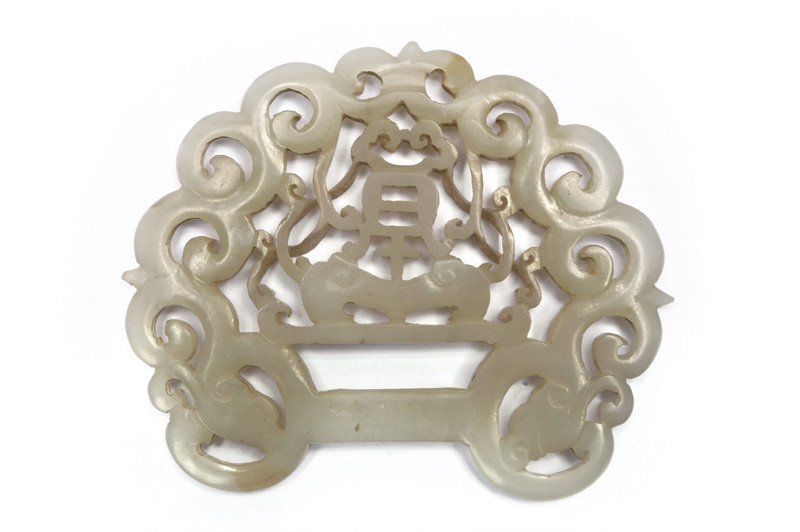 Pendente in giada celadon
