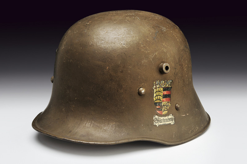 Elmetto M. 16 con fregio \"Wurttemberg\"