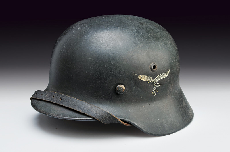 Elmetto M. 35 LW con fregio francese