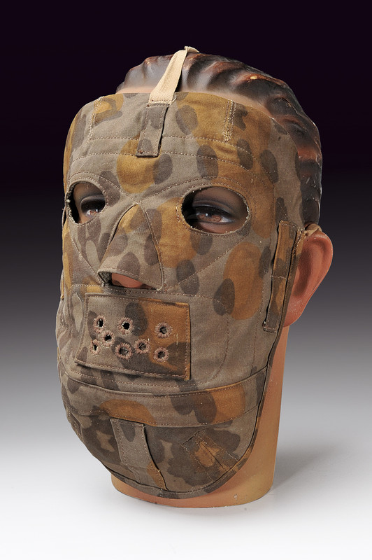 Maschera mimetica da cecchino