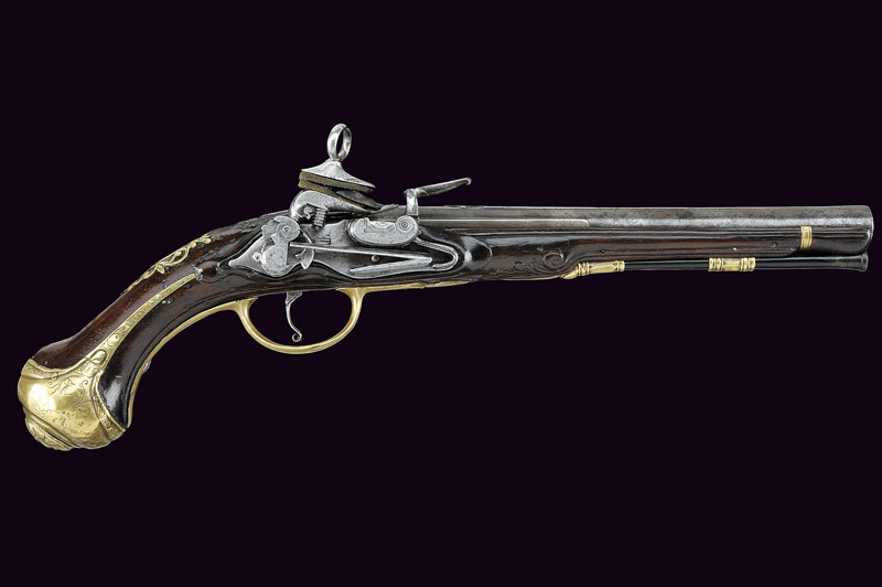 Pistola a pietra focaia