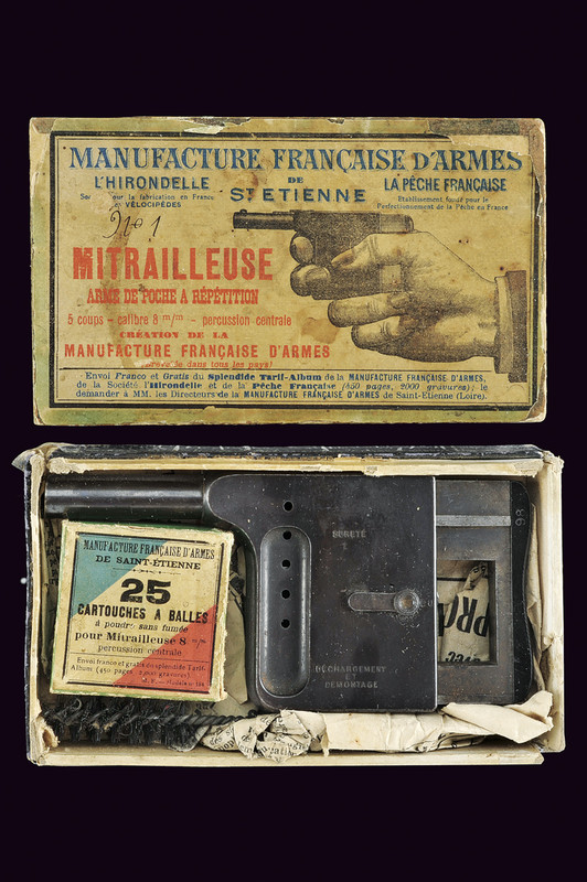 Pistola da palmo \"Mitrailleuse\"