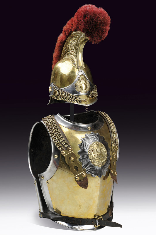 Busto ed elmo da carabiniere