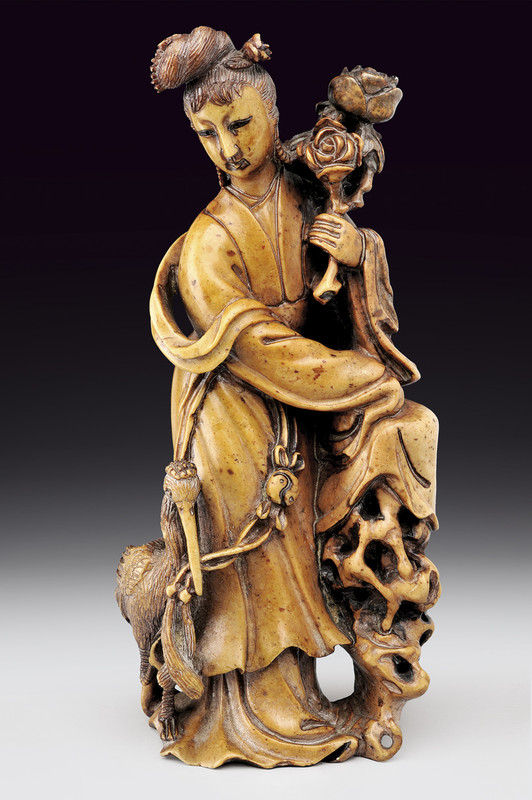Statuetta in steatite