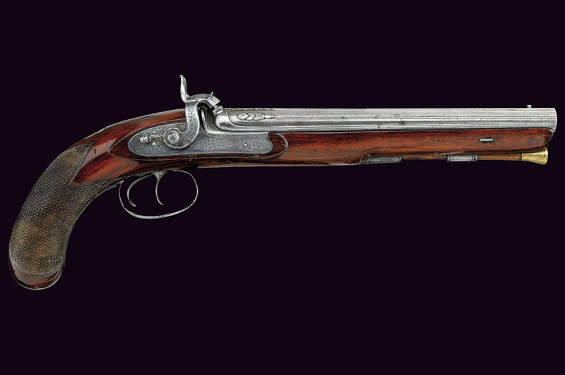 Rara pistola Beretta a due canne