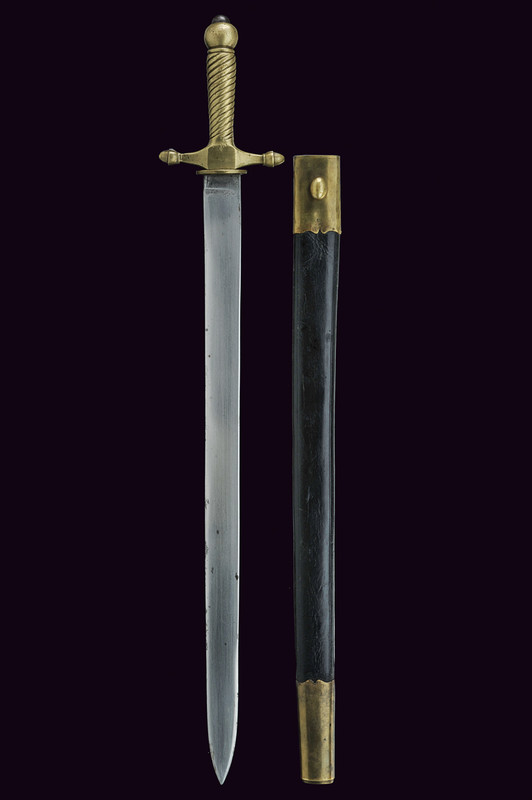 Rara daga da sottufficiale bersaglieri, Mod. 1850