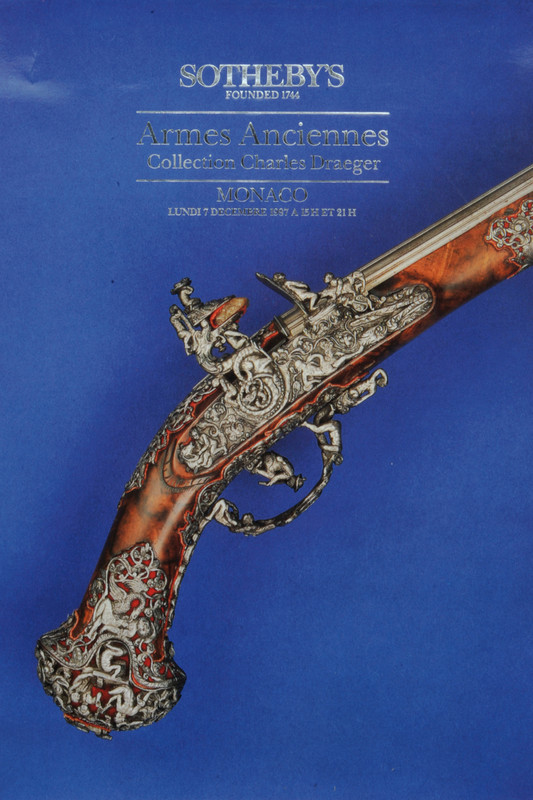 \"Armes Anciennes - Collection Charles Draeger\"