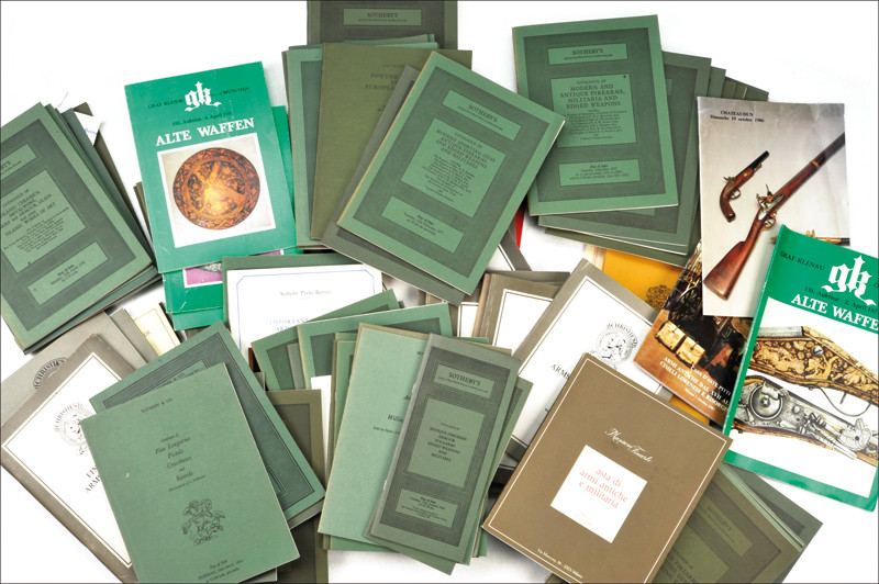 Grande lotto di cataloghi d\'asta