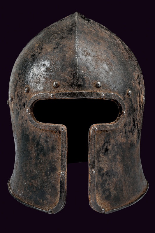 Barbuta in stile del XV Secolo
