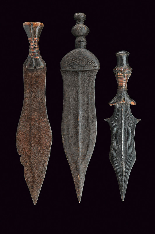 Lotto di tre pugnali (Konda, Mongo, Bembe)