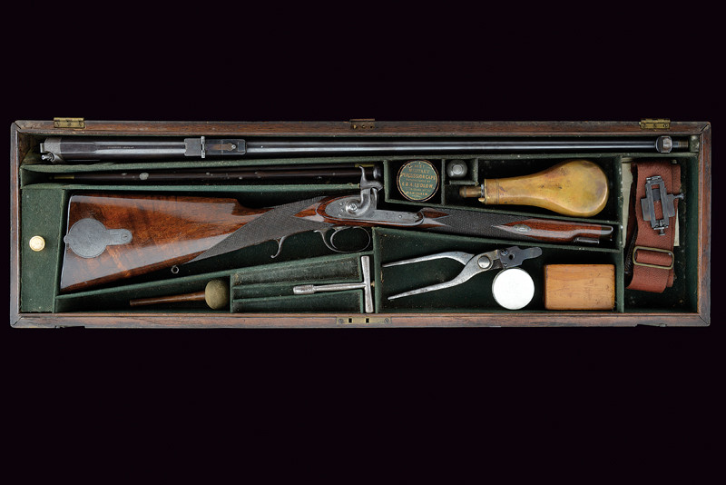 Rarissimo fucile di precisione Turner a luminello