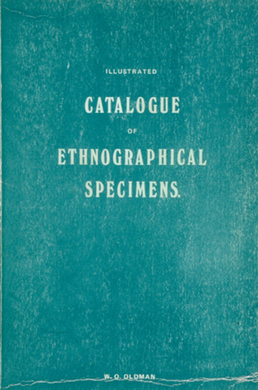 Catalogo W. O. Oldman
