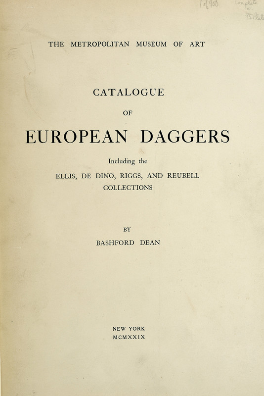 Dean, Bashford