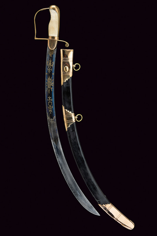 Sciabola sul tipo della cavalleria leggera mod. 1796