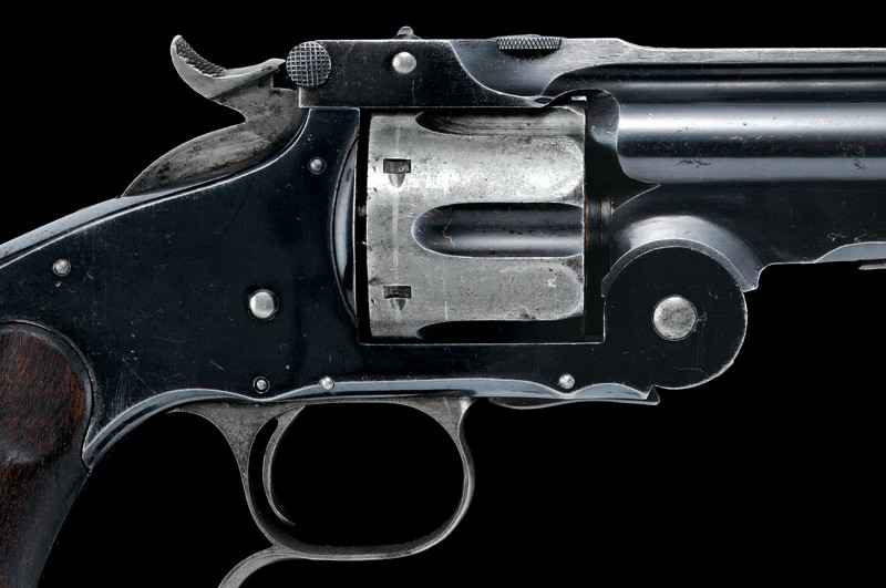 S&W Model 3 Russian Third Model Single Action Revolver - Contratto Russo