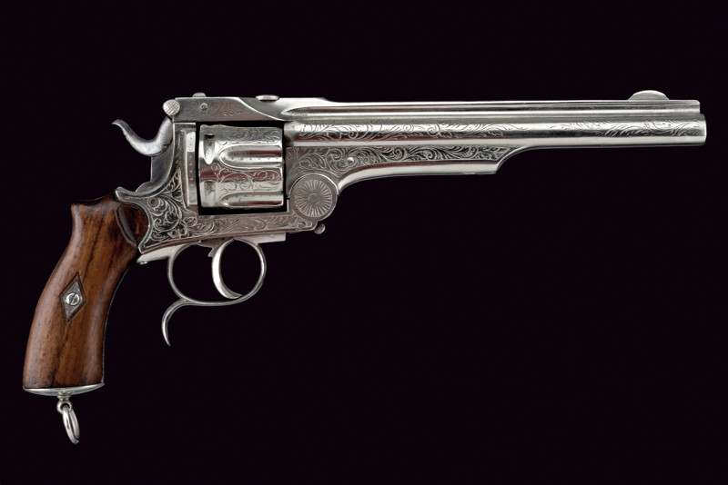 Revolver tipo S&W a percussione centrale